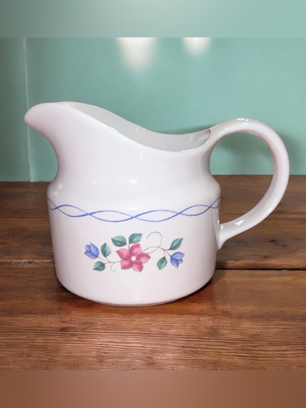 Pfaltzgraff Bonnie Brae Pattern Gravy Boat Vintage